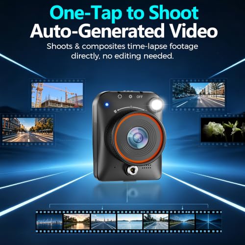Image of Dsoon Time Lapse Camera,1296P FHD MP4 Video&48MP, Outdoor IP66 Waterproof Timelapse Camera,Captures Plant Growth,Records Garden & Construction,Tracks Weather,6-Month Battery Life,Includes 32GB TF Card