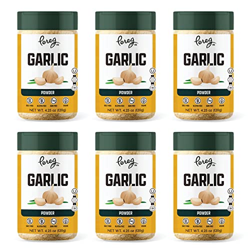 Fine Dried Garlic Powder - (4.25 Oz x 6 Pack) - Made from Fresh D...