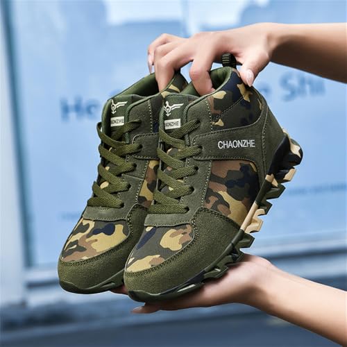 Camouflage Men Footwear Casual Sneakers Sport Man Camo High Shoe Outdoor Climbing Hiking Hidden Heel Canvas Shoes4