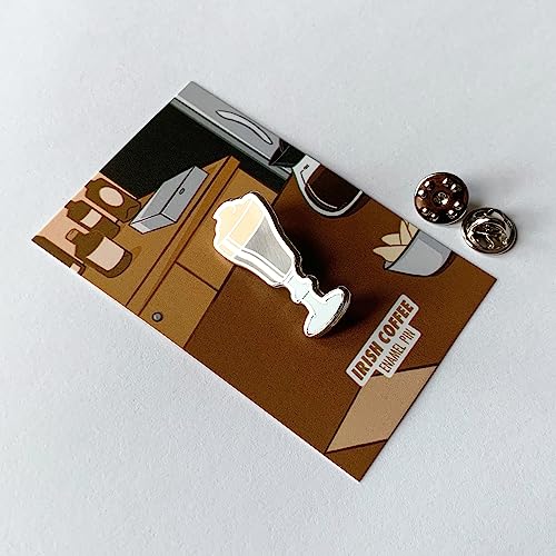 Image of Classic Cocktail Cute Enamel Pins for Bartender Aprons, Jackets, Backpacks and Purses, Shirt and Suit Lapels, Button Badges Brooch Fashion Jewelry