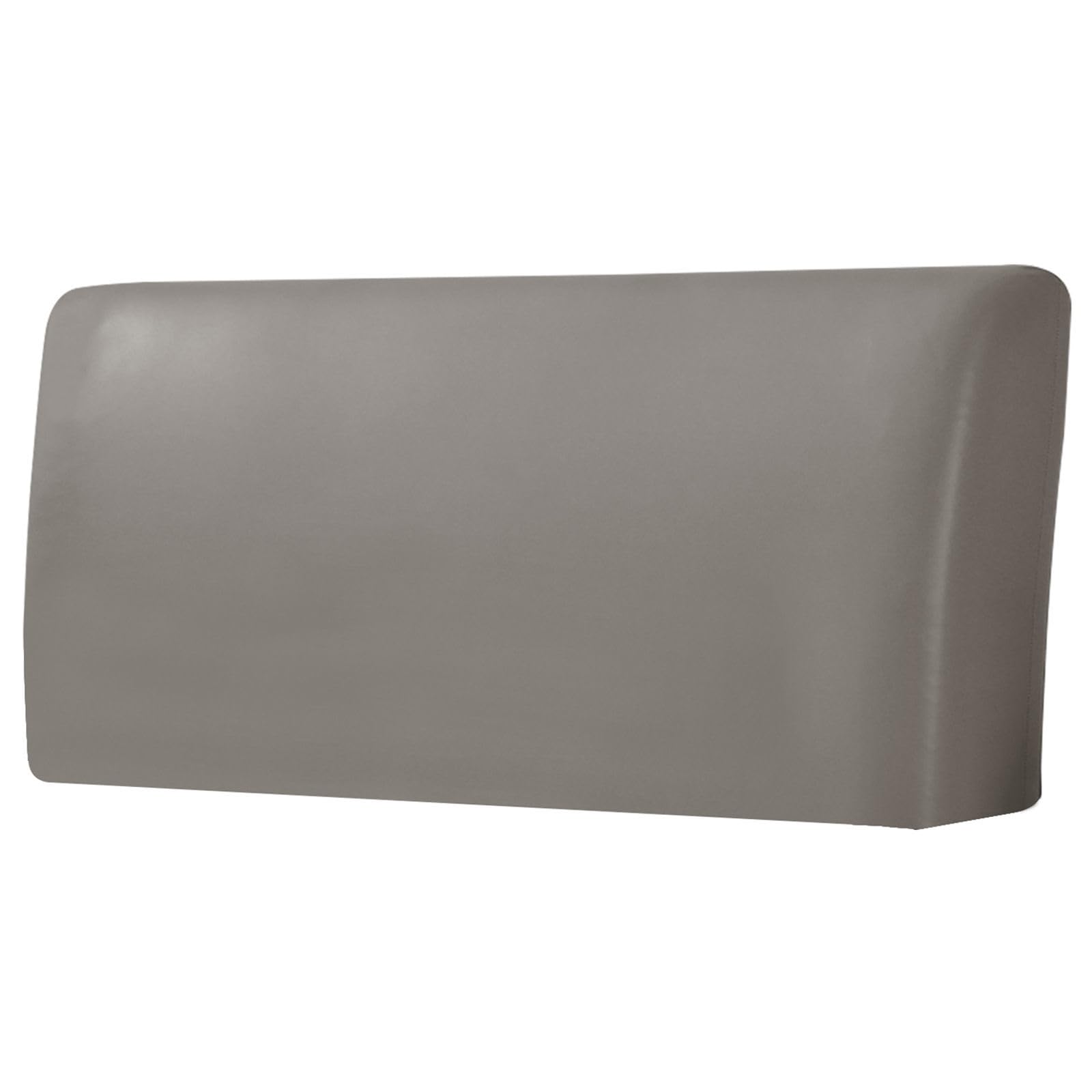 PU Pelle Copri Testata Letto, Impermeabile Copri Testiera Letto Elasticizzat Completamente Avvolgente Rimovibile Copertura Per Testiera Per Letto-tortora-150-170cm(59-66.9in)