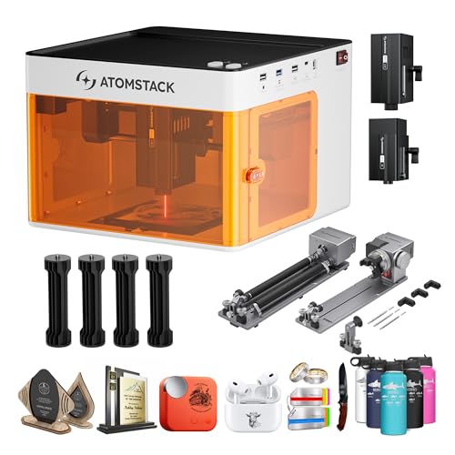 Amazon | ATOMSTACK P1デュアルレーザー 彫刻機 R8 PRO 大面積拡張