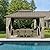 PURPLE LEAF 10' x 12' Outdoor Hardtop Gazebo with 7 Pieces Outdoor Dining Set, Champagne Aluminum Gazebo with Galvanized Steel Double Roof, Curtains and Netting for Patio Lawn and Garden