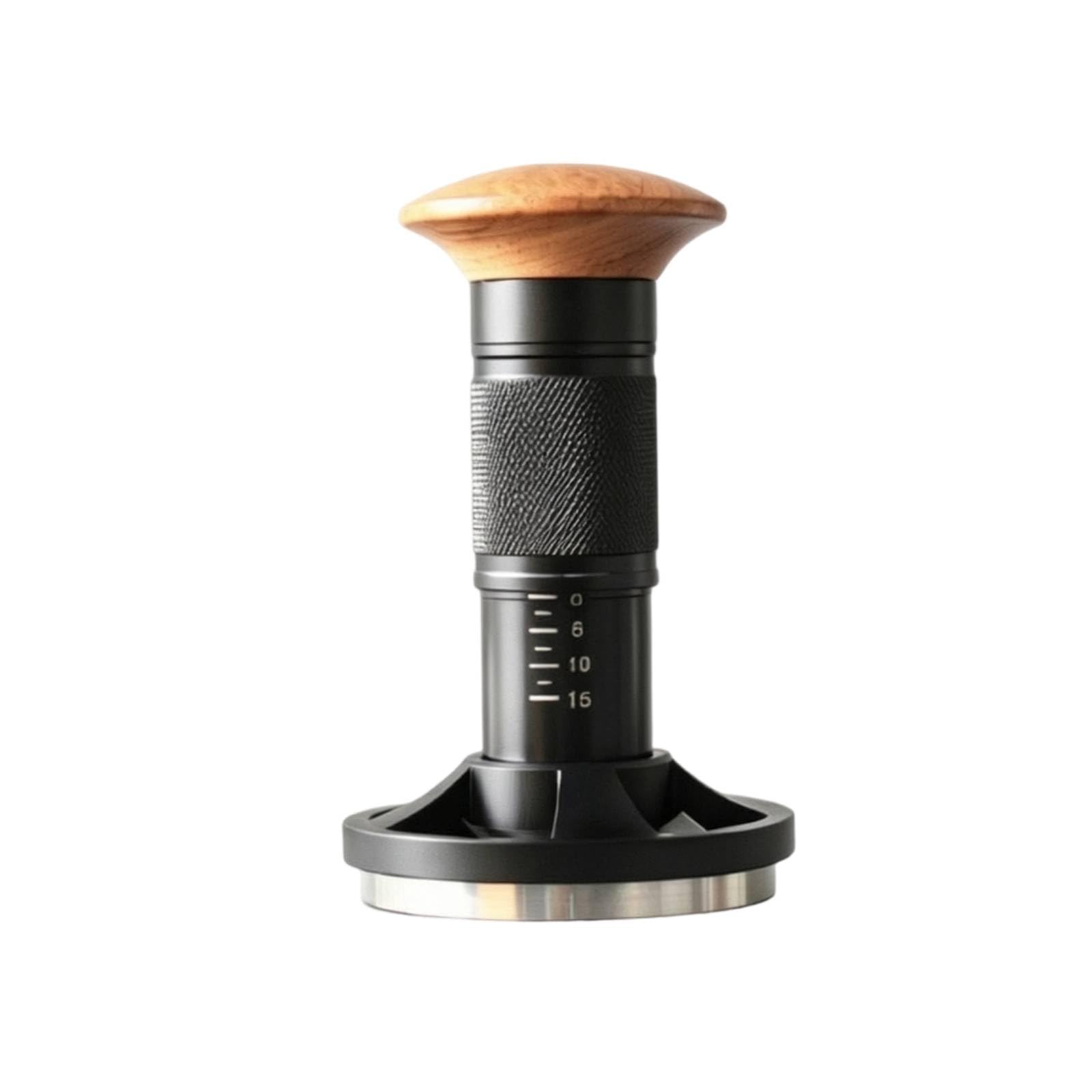 predolo Prensador Café con Resorte Ajustado Prensador Café Profesional Tamper para Baristas, 58mm