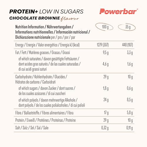 Powerbar Protein Plus Low Sugar Multiflavour Box 16x35g – Protein bars with fibre - Image 5
