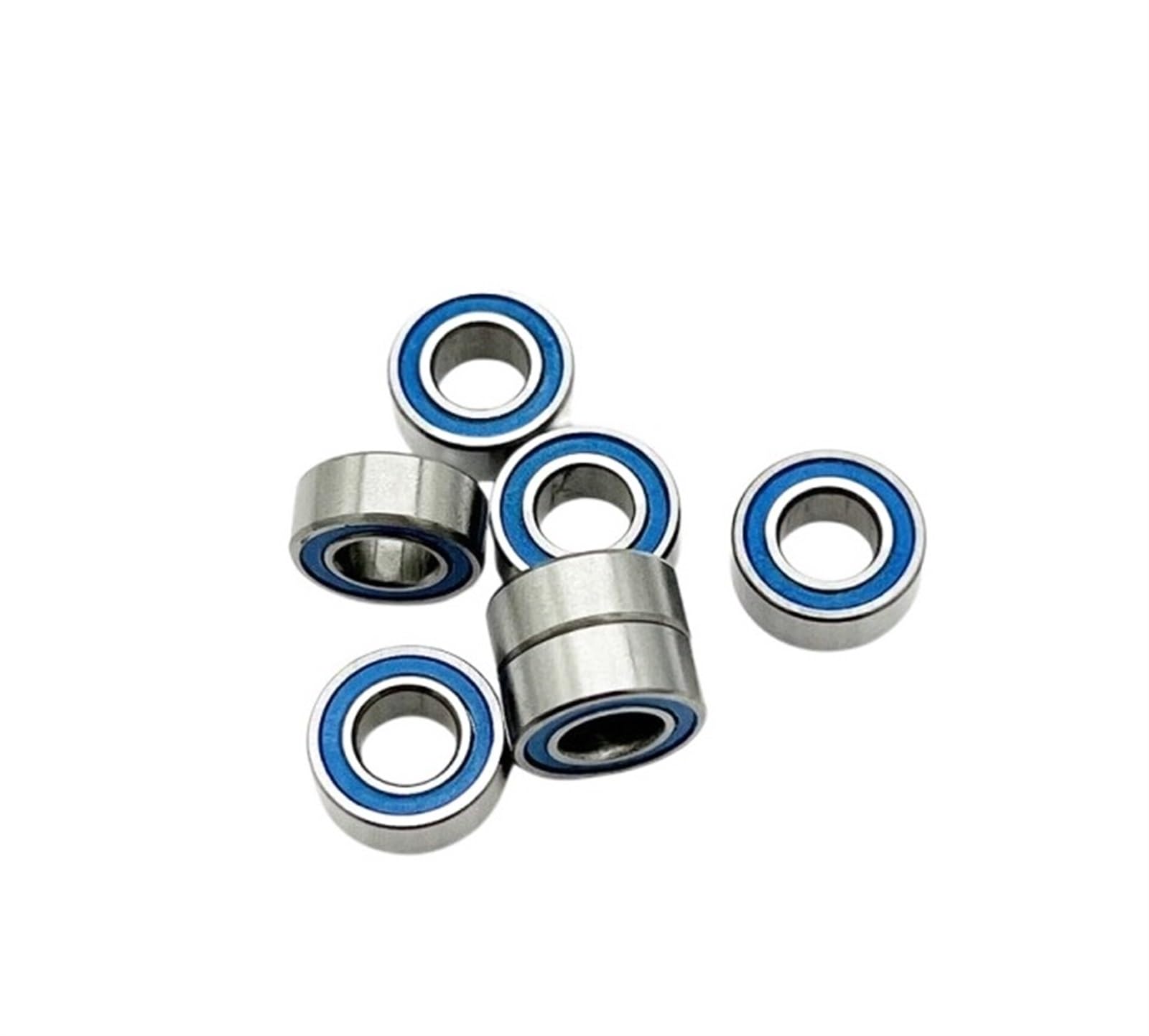 VSPPJYFG Bimetal Seal Shield Micro deep Groove Bearing 10pcs MR115-2RS 5x11x4mm Miniature Ball Bearing Steel Double-Shielded