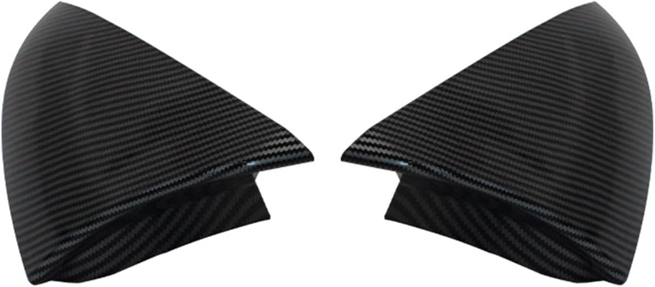 XJPGHA Wing Mirror Covers Caps for LEXUS ES IS RC LS UX 2019-2024, Sturdy Durable Cover Housing Door Mirror Vehicle Accessory Rearview Side Covers,Carbon Fiber Texture