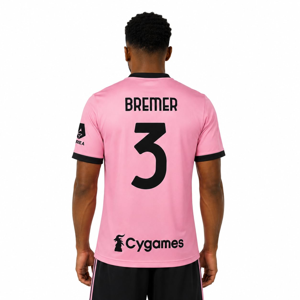 Generico Maglia Rosa Bremer 3 Replica Ufficiale 2026-2027 Adulto e Bambino