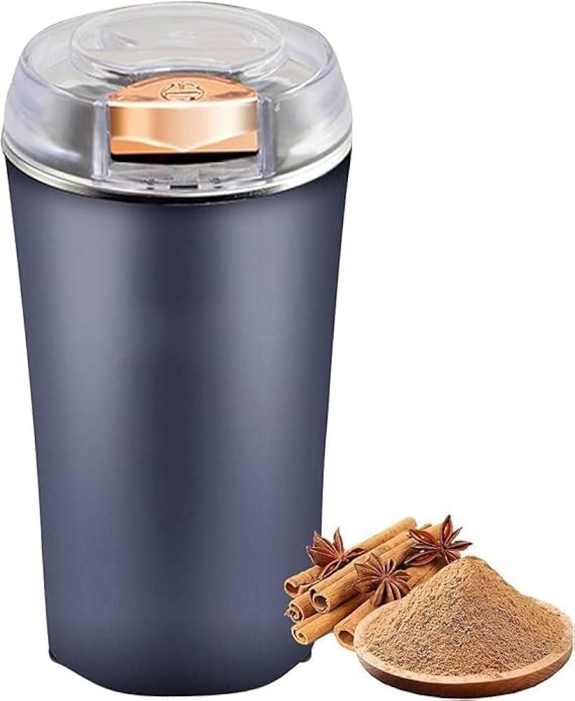 Electric Spice Grinder - Coffee Bean & Herb Grinder -2 Electric Spice Grinder - Coffee Bean & Herb Grinder -2