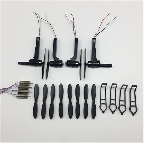 Miniatura 7 de INLIMA Para KF611 R16 Mini RC Drone Quadcopter Motor Motores Guardia Piezas Accesorios Drone (Color  Blanco)