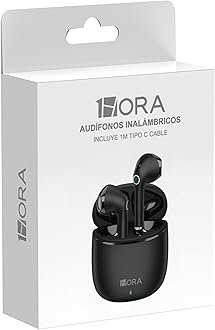 1 Hora 1 HoraWireless Earbuds Bluetooth 5.3, in-Ear Headphones with Charging Case,Clear Calls, Deep Bass, Touch Control,Compatible with iPhone Android