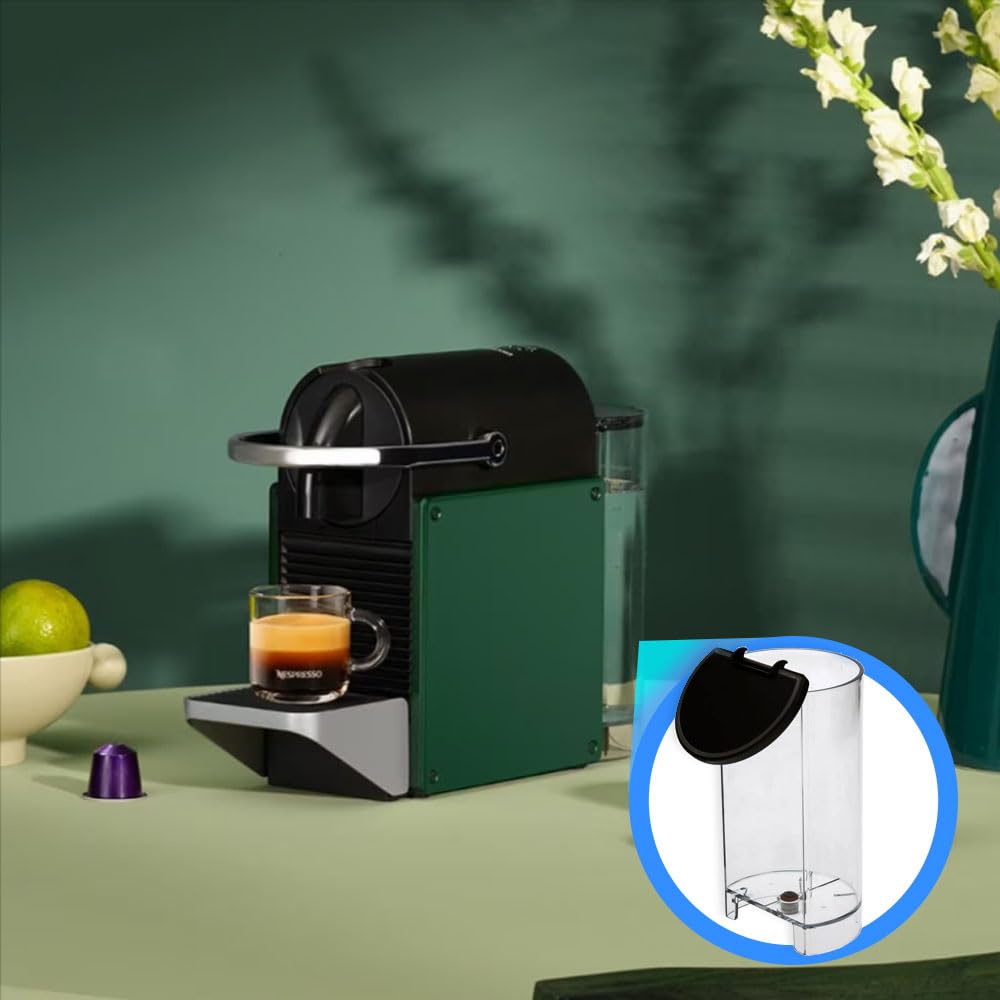 Anakel Home Repuesto Depósito Agua Cafetera MS-0067944 Compatible con Cafetera Nespresso Pixie XN3005, XN3006, XN3008 | Tanque de Agua, Plástico Resistente, Incluye Tapadera, 0.7L