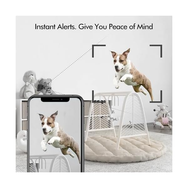 Spy Camera Mini Hidden Camera 4K Small WiFi Home Security Camera Tiny Nanny Cam with AI Motion Detection Alerts Long Battery Life Auto Night Vision Real Time Secret Surveillance Camera for Indoor - Image 5