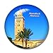Marocco Koutoubia Moschea Marrakech 3D frigorifero magnete lavagna magnetica souvenir cristallo