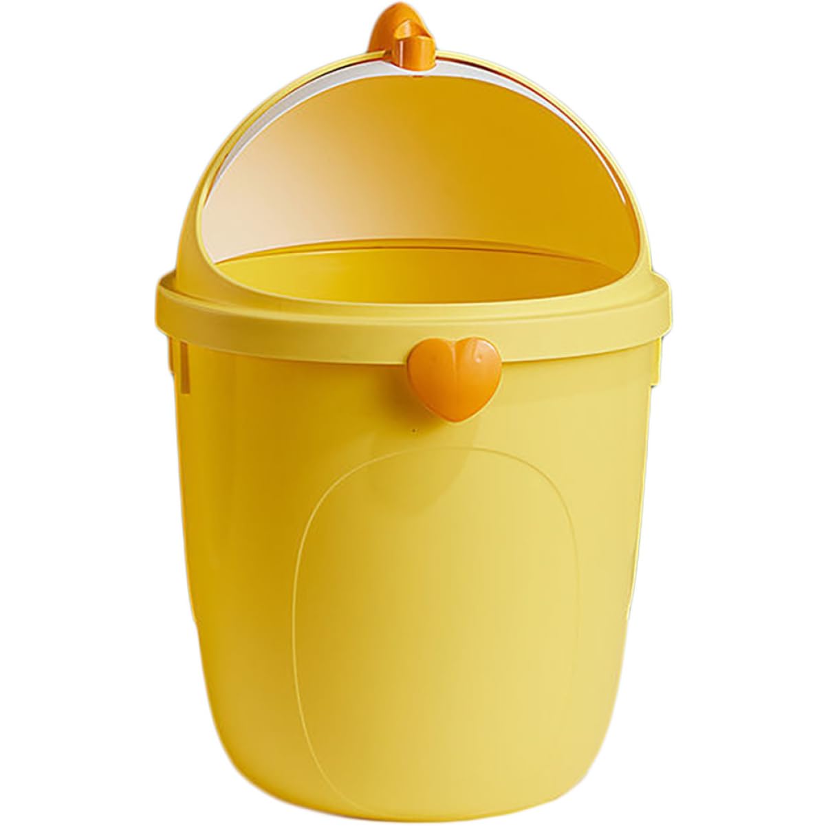 Vaguelly Small Trash Container Lid Chick Waste Holder Desk Paper Basket Multi-use Kitchen Trash Can Lid