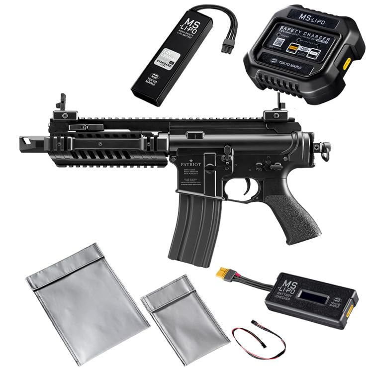 東京マルイ パトリオットプラス バッテリー、充電器付き Amazon.co.jp: 【東京マルイ】M4 パトリオット プラス 電動ガン 純正