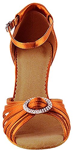 Very Fine Women Ballroom Dance Shoes Tango Wedding Salsa Shoes Sera1671BEB Comfortable Dance Shoes 3" [Bundle of 5]3