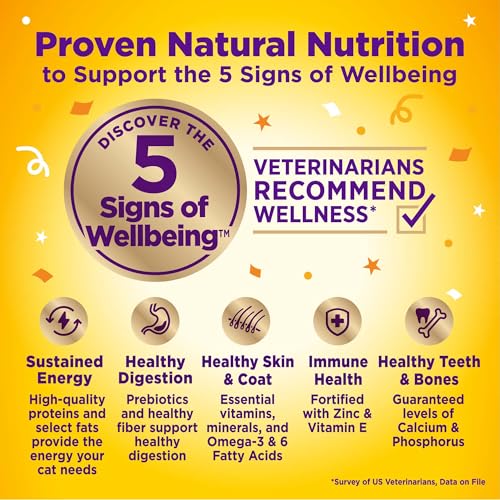 Image of Wellness Appetizing Entrees Shredded Adult Wet Cat Food, Natural, Protein Rich, Grain Free, Chicken and Salmon Recipe, 1.4 oz, Pack of 8 Pouches