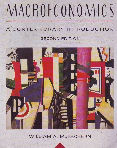 Macroeconomics: A Contemporary Introduction 0538808330 Book Cover