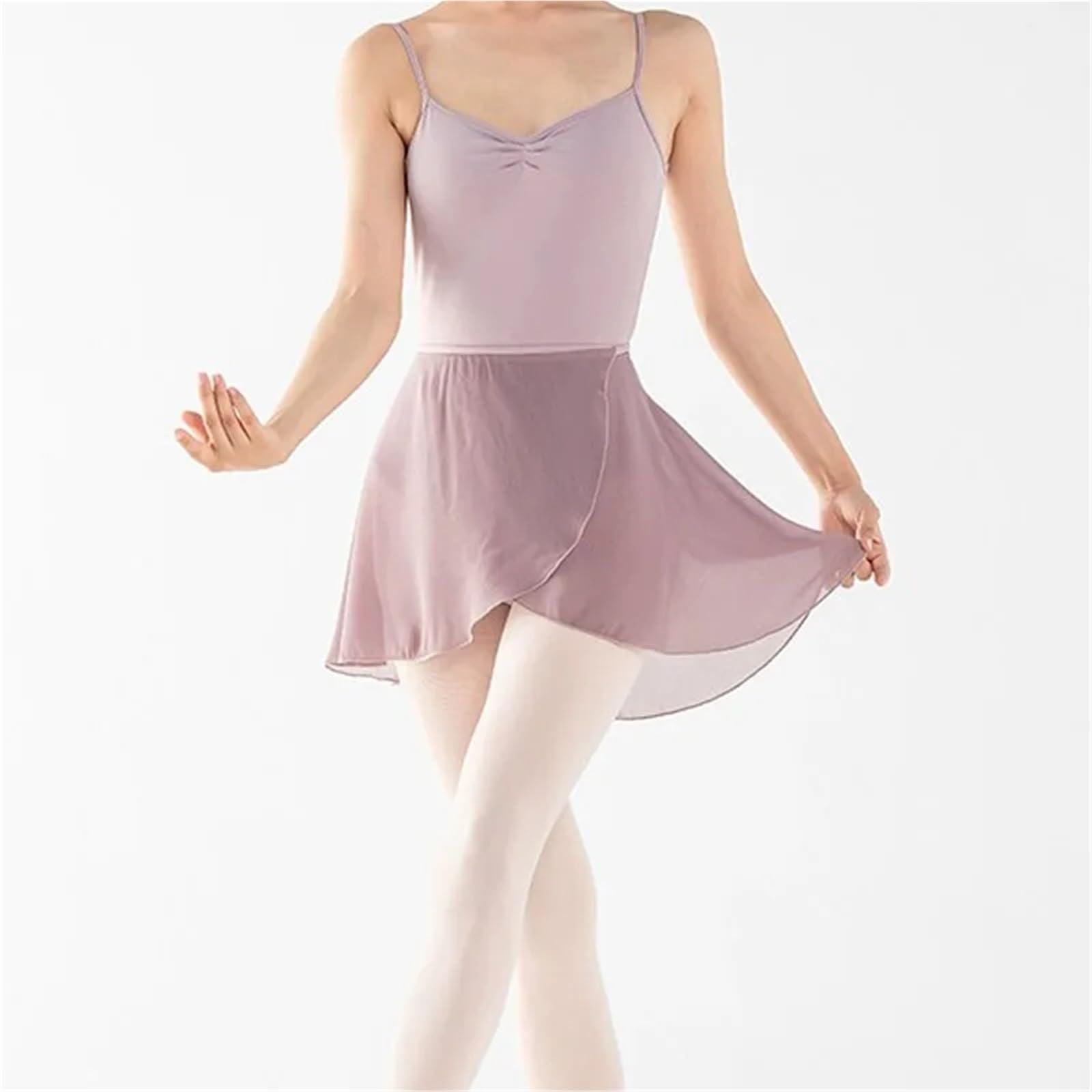 Faldas de Ballet for Mujer Vestido Envolvente una Pieza Gasa for niñas