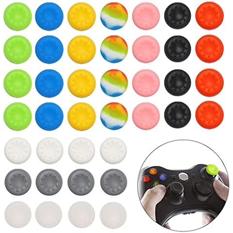 40Pcs Silicone Thumb Grips for Xbox Controllers Cover