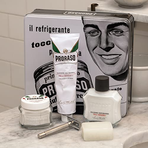 Image of Proraso Vintage Toccasana Tin Gift Set, 5.2 Oz