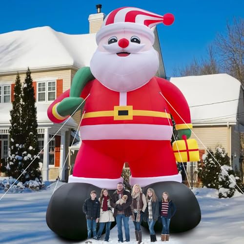 Giant Inflatable Santa for Yard