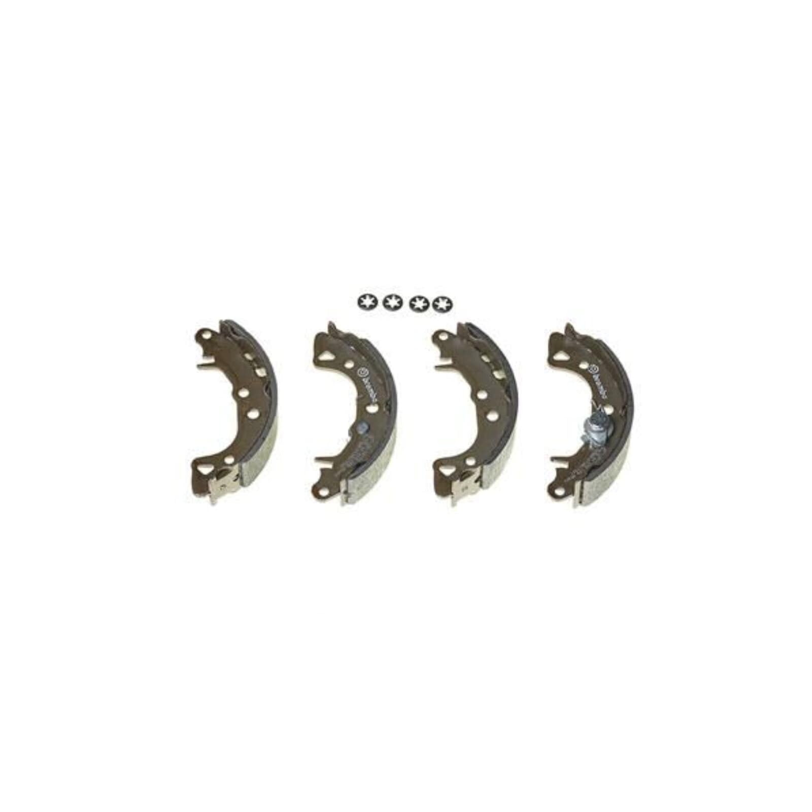 Brembo K 61 055 - Kit Ganasce Premontato - Posteriore | Compatibile con: CITROËN SAXO, PEUGEOT 106 I, 106 II