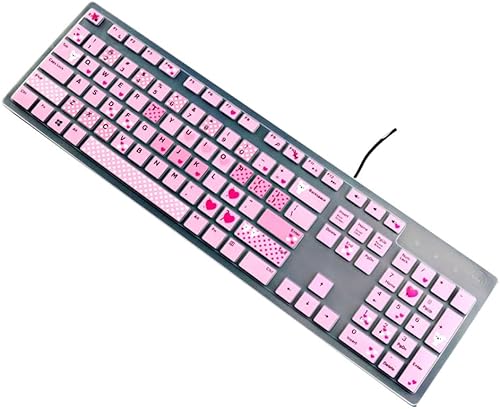 Miniatura 7 de Funda de teclado compatible con teclado con cable Dell KB216 KB216p, teclado inalámbrico Dell KM636, Dell Optiplex 5250 5460 7450 7050, Dell