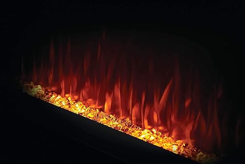 Miniatura 7 de Napoleon Purview NEFL42HI - Chimenea eléctrica de montaje en pared de 42 pulgadas, color negro