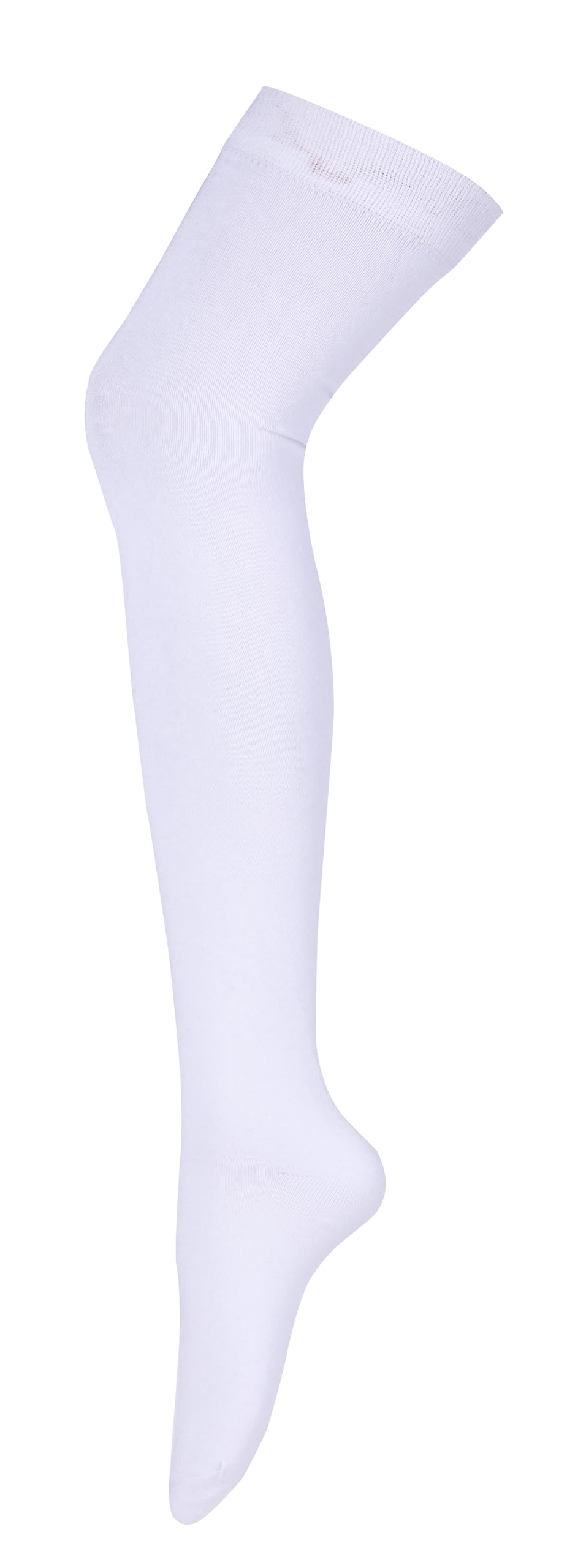 Women Solid Plain Organic Cotton Casual & Formal Thigh High Stockings (Pack of 1 Pair)-image-21