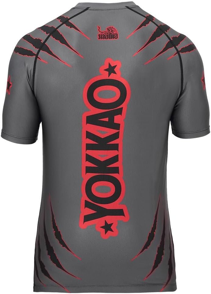 Compression Rashguard Short Sleeve Shirts by YOKKAO
