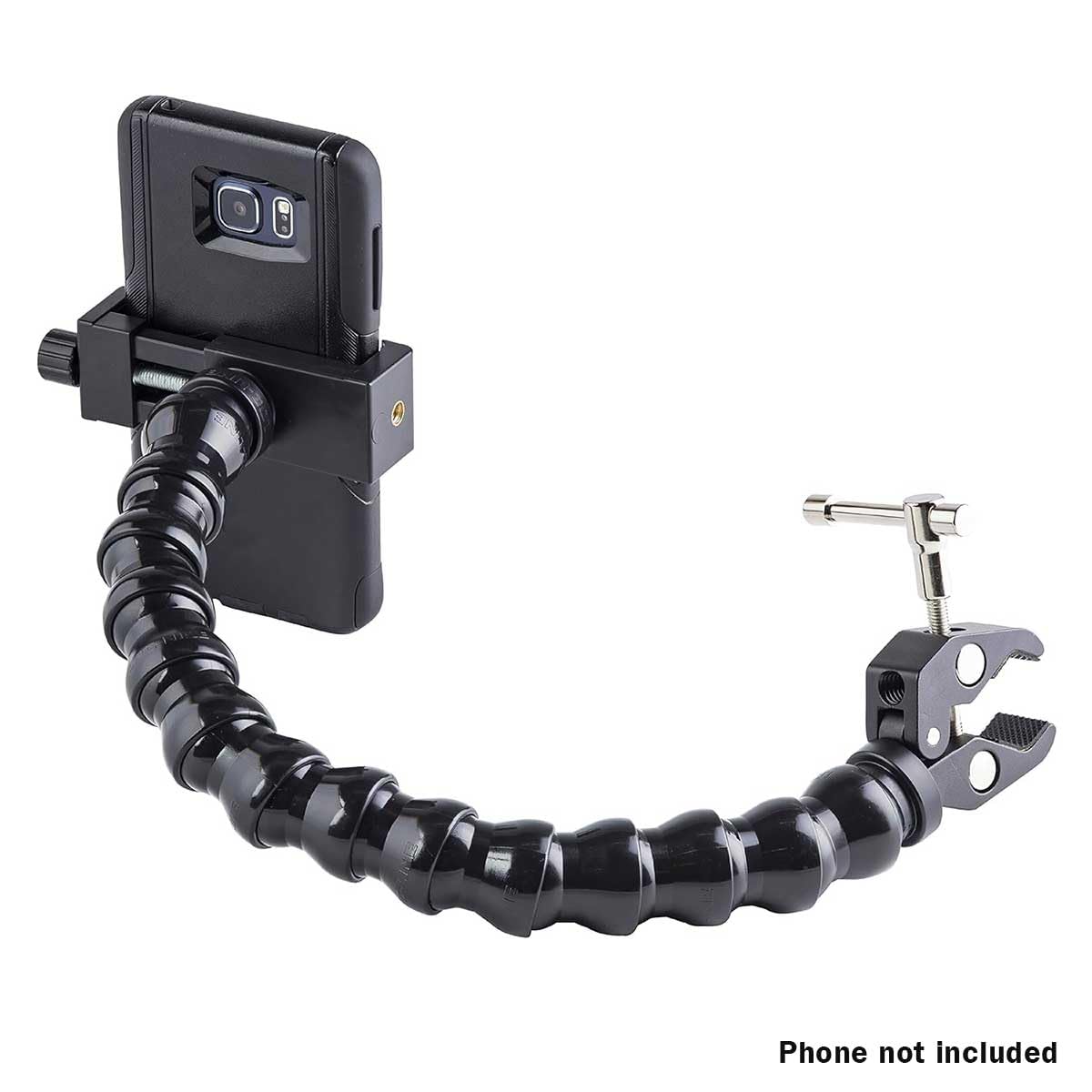MOGO ModularHose Phone Holder with Mini Clamp 14 Inch Arm - Dettaglio