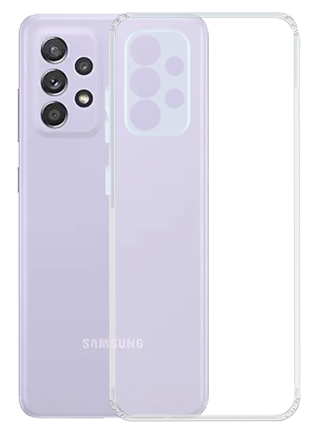 YOFO Back Cover for Samsung Galaxy A33 (5G) (Flexible|Shockproof|Silicone|Transparent|Camera Protection) (B0CBPKZHZ9) Amazon Price History, Amazon Price Tracker