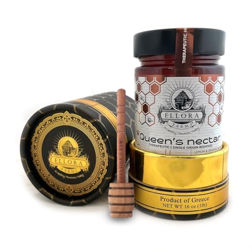 Pack de 2 mieles orgánicas griegas Ellora Farms 450g miniatura 6