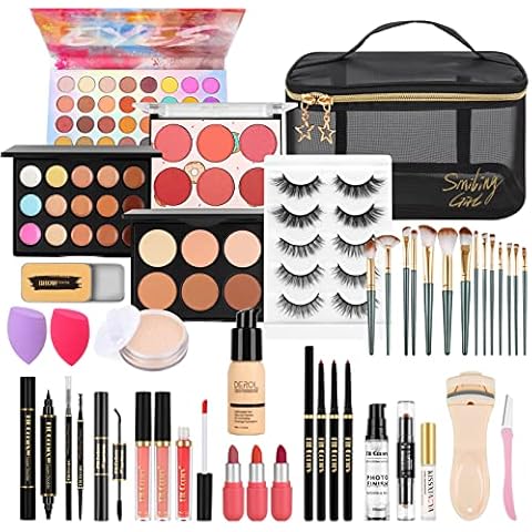 All-in-One Makeup Kit with Storage Bag Cover