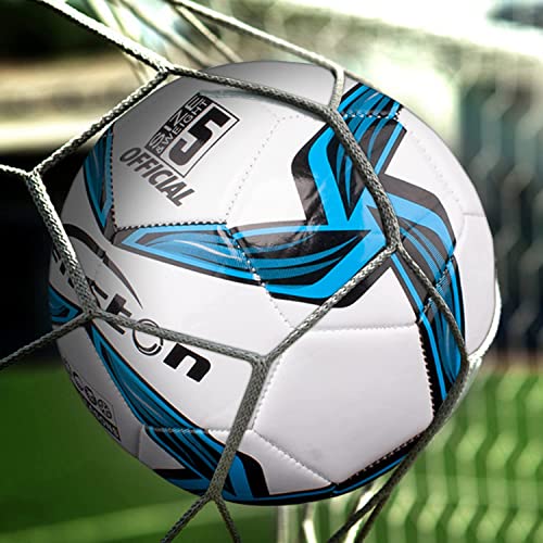 Image of Senston Football Size 5 Official Match Football Training Ball Adults Soccer Ball Futsal Match Ball (Blue)