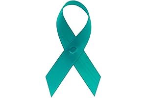 Exclusive USA | American Made 125 Pacific (Light Teal) Satin Sexual Assault Awareness Ribbons