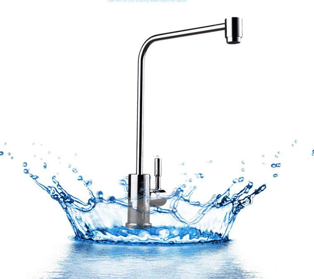Water Dispenser Direct Drinking Faucet Kitchen Single Cold Sink Tap Chrome