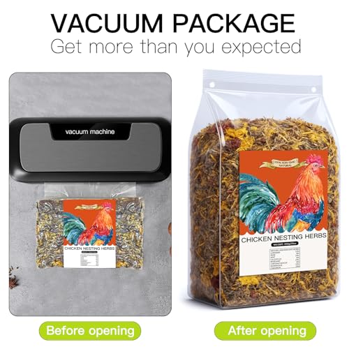 Image of 21 Oz Chicken Nesting Herbs Flowers Premixed Dried Poultry Herbs Natural Nesting Box Pads Roost House Lime Feed Grit Herbs Bedding Supplies for Chicken Duck Coop Feeder Freshness Egg Laying Coop Smell