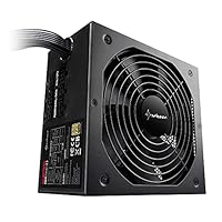 Sharkoon WPM Gold Zero 650W, 80 Plus Gold, Semimodular