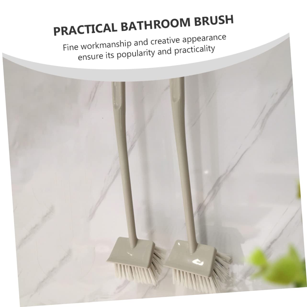 Cepillo de limpieza de azulejos de bañera y piscina, cepillo de lechada y cepillo de baño, herramienta eficaz de limpieza de suelos para eliminar manchas y suciedad, estropajo resistente para uso