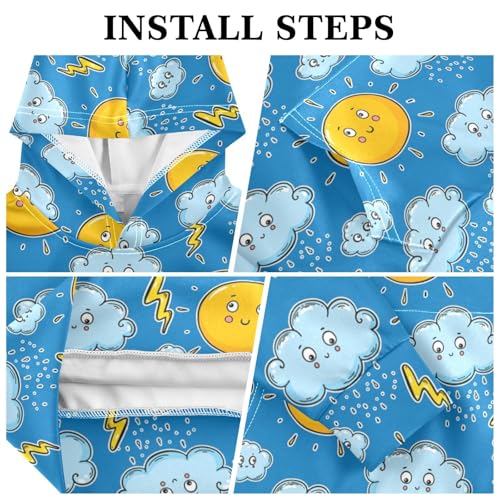 Zodiac Signs Birth Fate Stars Youth Hoodie Sweatshirt3