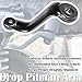 Drop Pitman Arm 6605 for 2.5-6-inch Lifts, for 87-06 Jeep Wrangler TJ YJ, 84-01 Cherokee XJ Comanche MJ, For Power Steering Applications Only