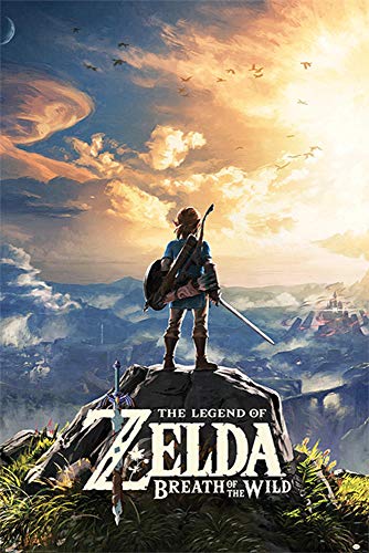 Póster The Legend of Zelda - Breath of the Wild/Sunset (61cm x 91,5cm) + 1 póster sorpresa de...