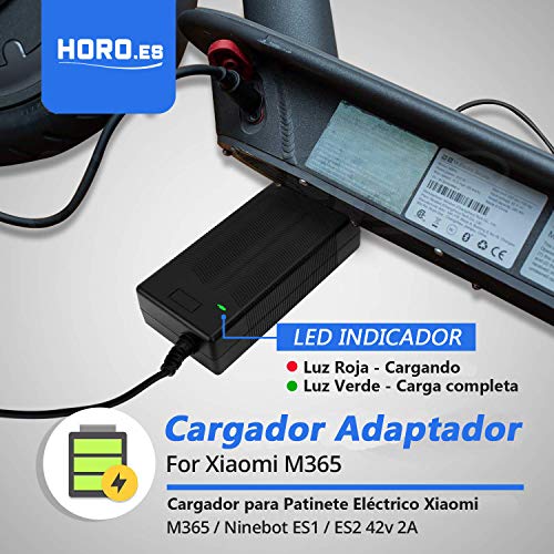 HORO.ES Caricatore per batteria al litio 42 V 2 A