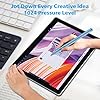 Stylus Pen for Microsoft Surface Pro12/11/10/9/8/X/7+/6/5/4/3, Surface Go 4/3/2/1, Surface Laptop1-5/Studio/Book 3/2/1 with Eraser Side Button,Palm Rejection,Tilt Function,1024 Pressure