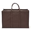 La Cordeline Sac Cabas Multi-Usages en Jute 55 x 25 x 55 cm 48 L Couleur Chocolat SACJBPFCH #2