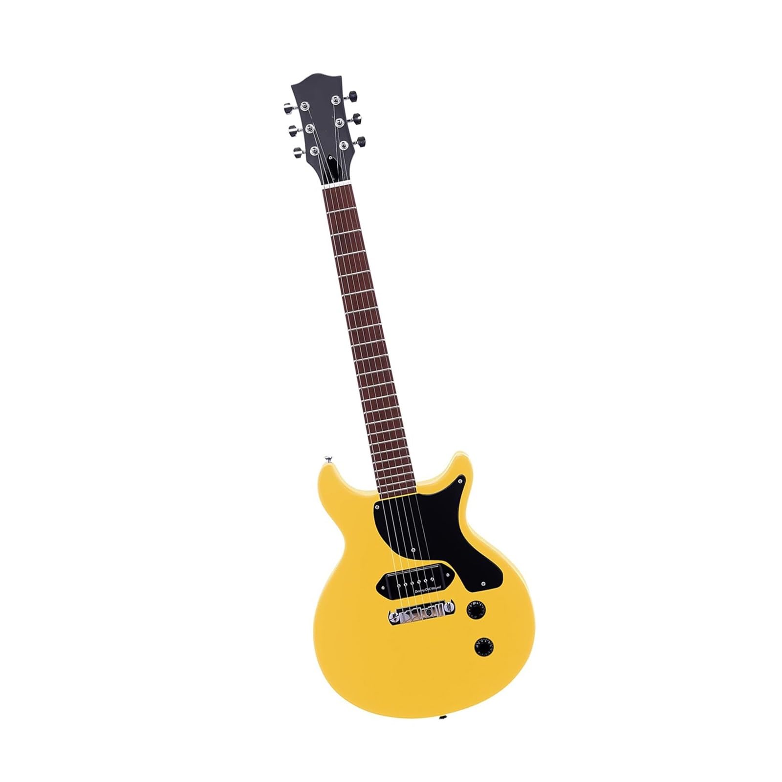 Guitare Électrique 6 Cordes Avec Chevalet Fixe En Tilleul Guitare Électrique Débutants