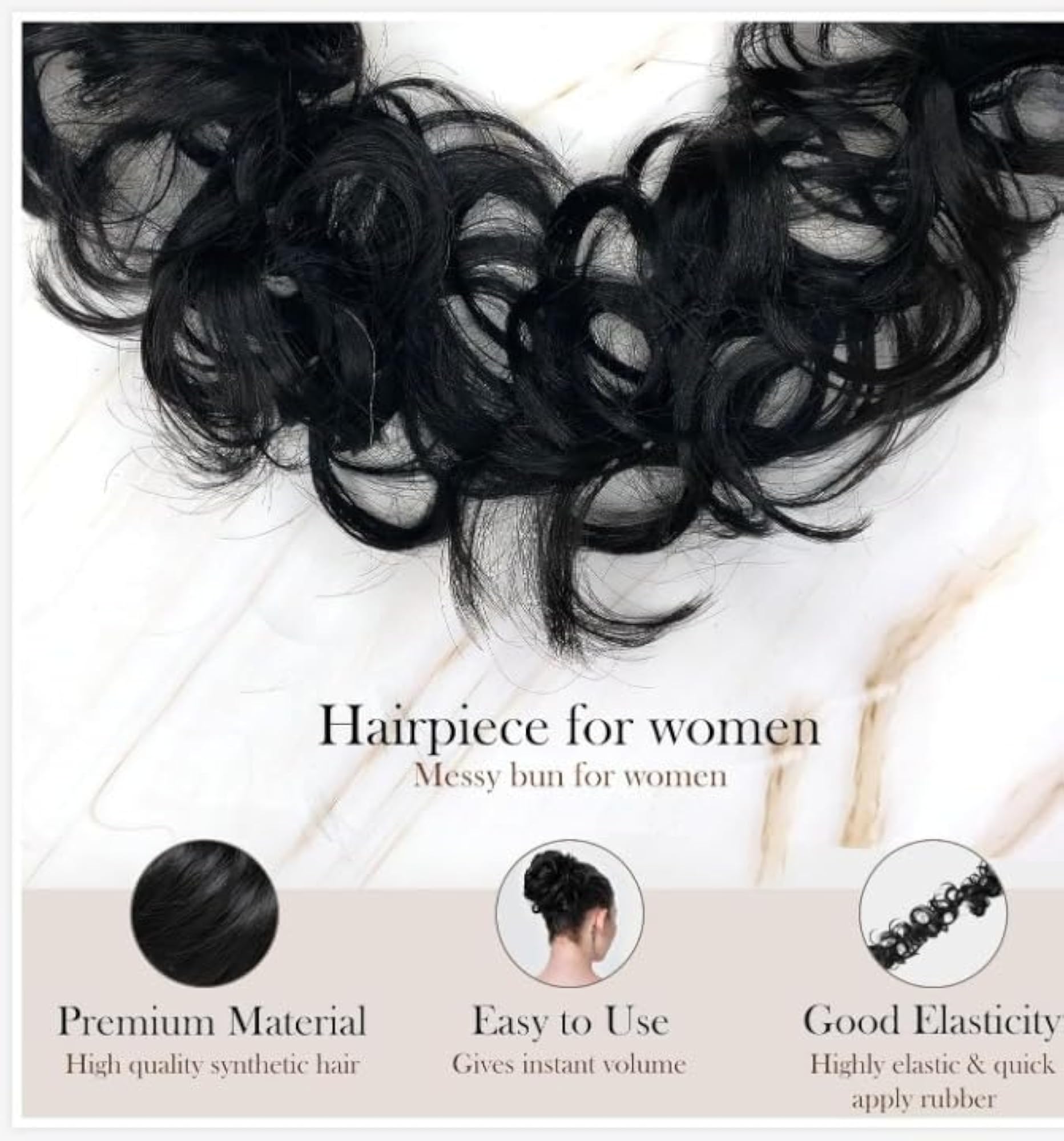 Women's Frill Hair Extension for Volume